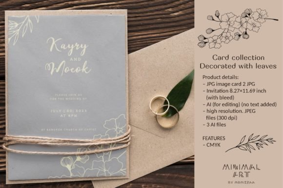 Elegant Card Collection with Leaves: A Designer's Guide
