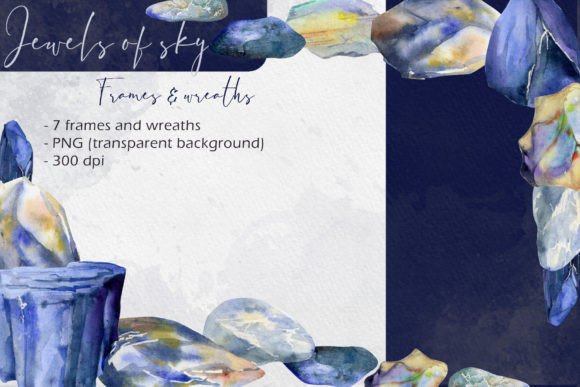 Jewels of Sky: Frames and Wreaths for Elevated Design