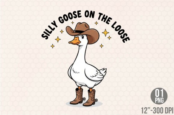 Silly Goose on the Loose: A Playful Asset for Modern Design