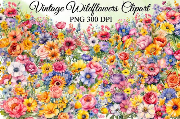 Vintage Wildflowers Watercolor Clipart Bundle: A Designer's Guide